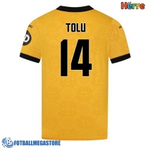 Fotballdrakt Herre Wolves Tolu Arokodare #14 Hjemmedrakt 2025-26 Kortermet